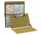 WhiteCoat Clipboard® - Tactical Brown OB Ultrasonography Edition